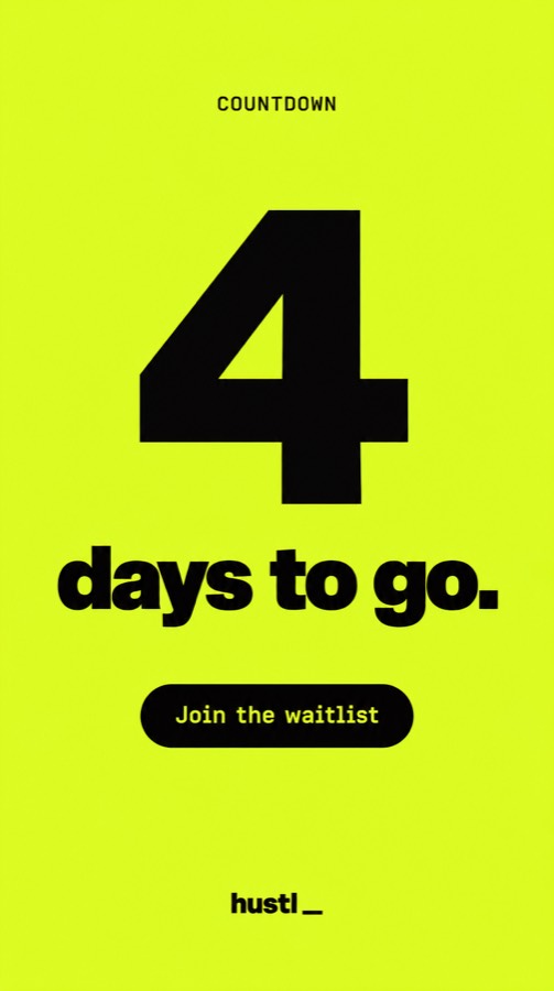 4 days to go.