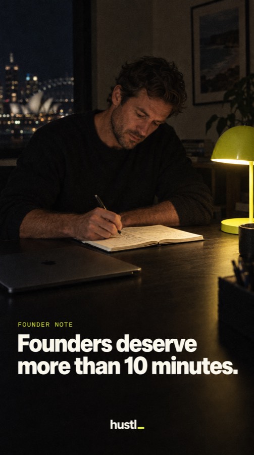 Founders deserve more than 10 minutes.