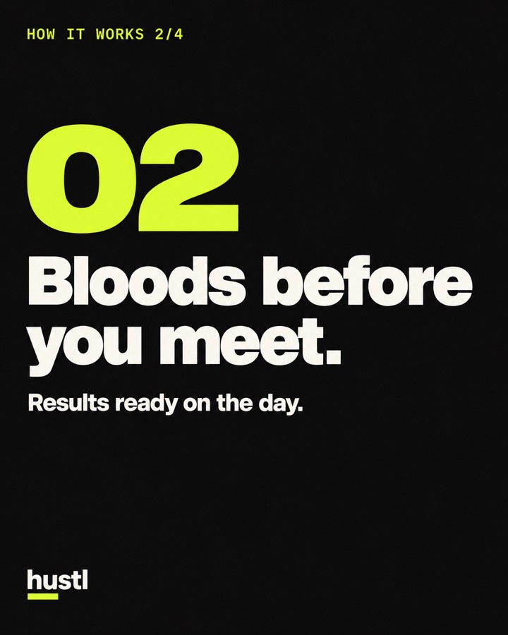 Step 2: Bloods before you meet.