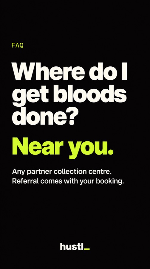Where do I get bloods done? Near you.