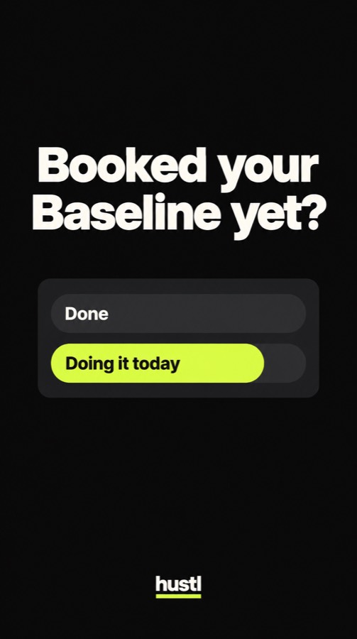 Booked your Baseline yet?