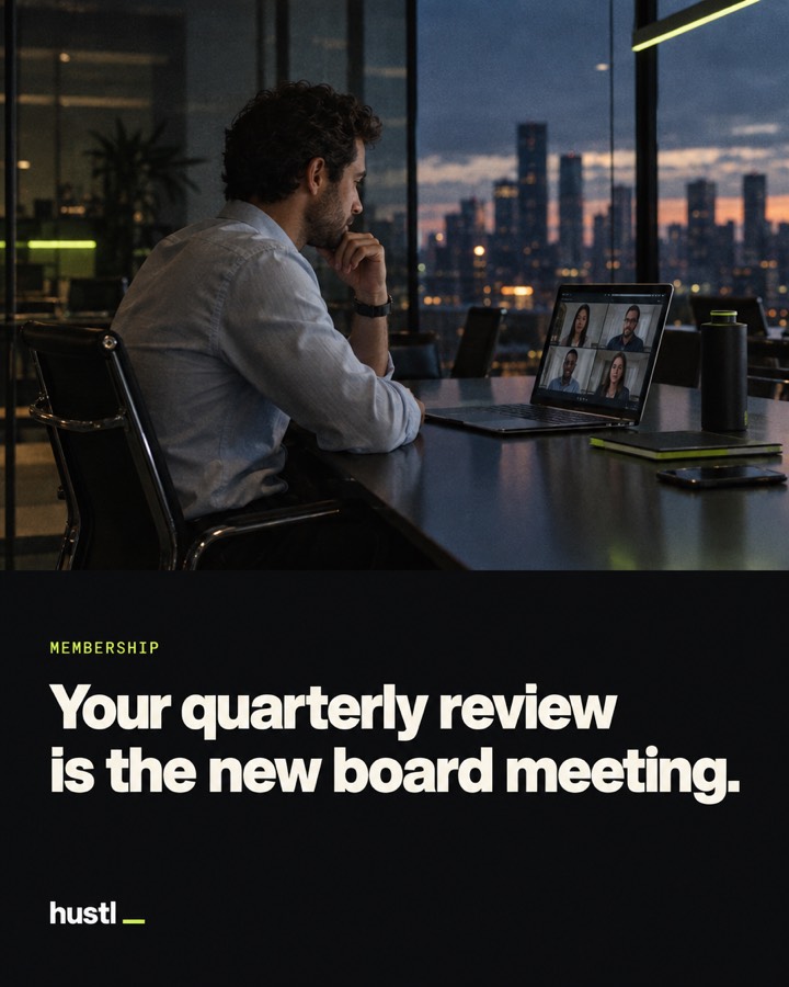 Your quarterly review is the new board meeting.